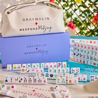 Bespoke x Gray Malin Travel Mahjong Set