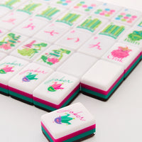 Glow Wild Tortoise Mahjong Tile Set