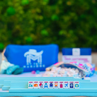 Mini Travel Anywhere White Mahjong Set