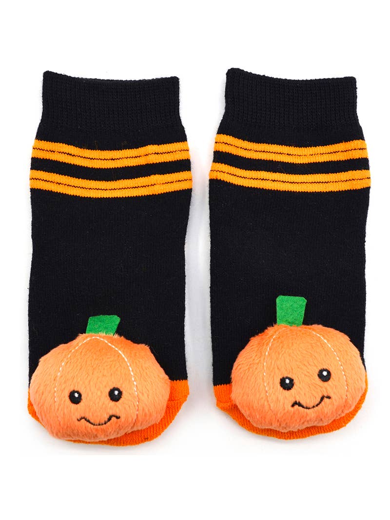 Pumpkin Rattle Socks