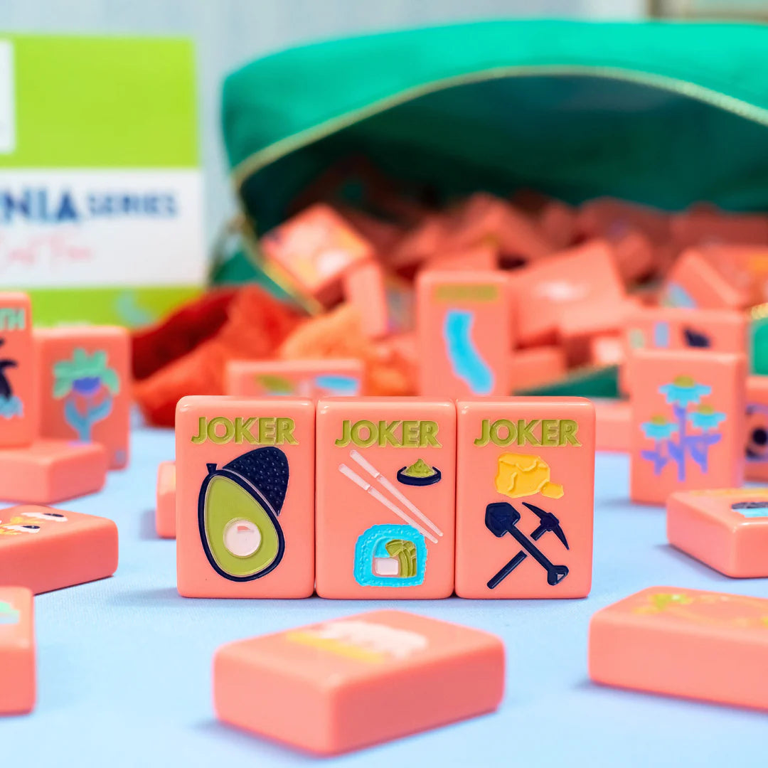 California Mahjong Tile Set