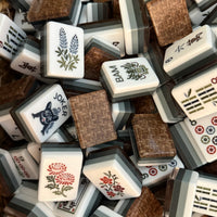 Mahjong Row & Co Honey Weave Tile Set