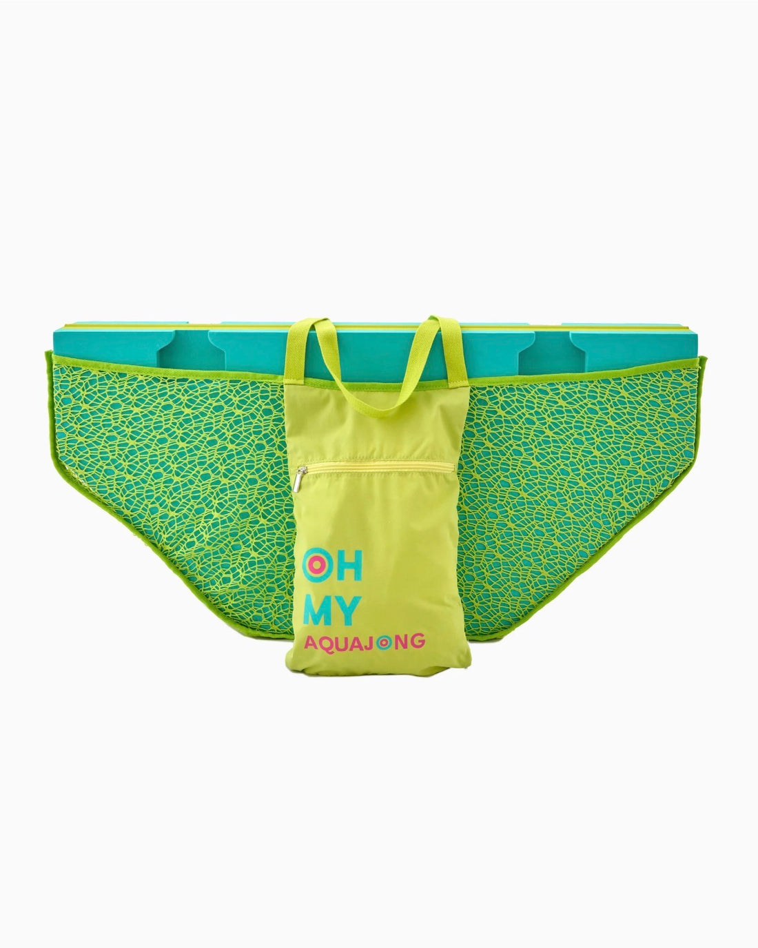Oh My Mahjong Green Aqua Jong Pool Mat