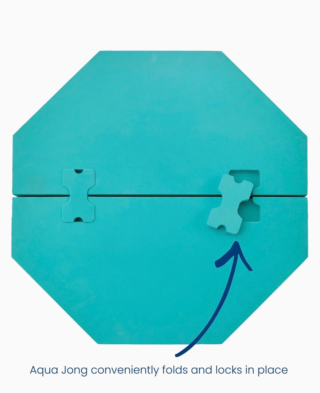 Oh My Mahjong Green Aqua Jong Pool Mat