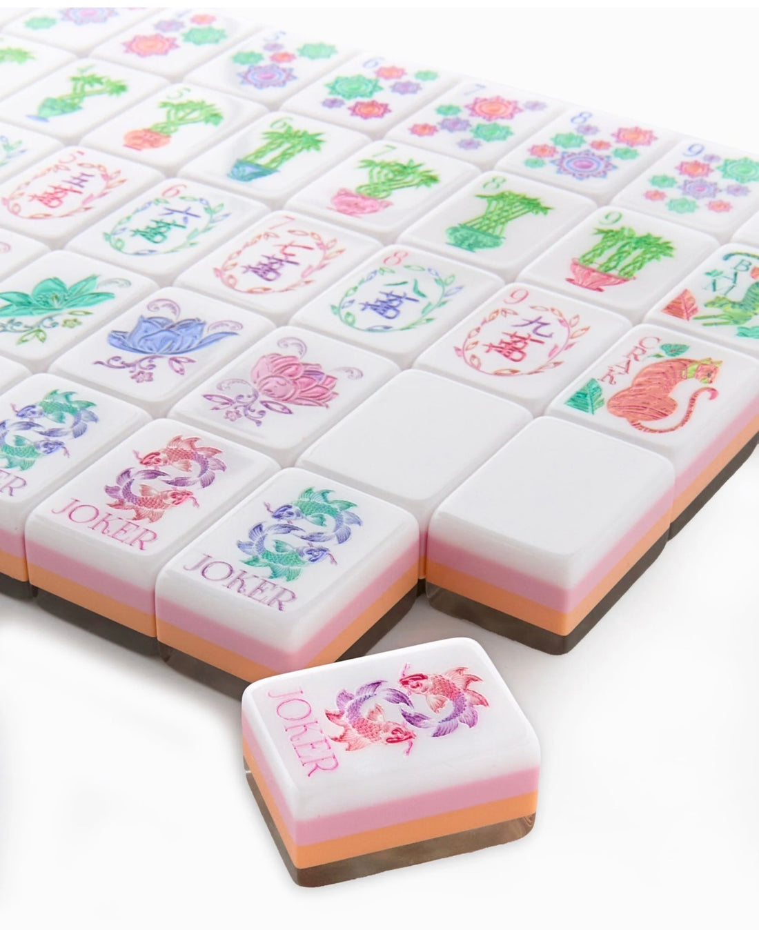 Oh My Mahjong Pearlescent Mahjong Tile Set