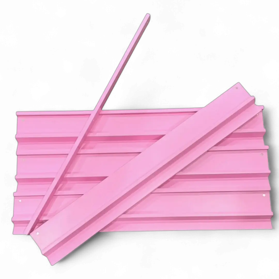 Bespoke Wooden Bubblegum Pink Mahjong Pushers & Racks