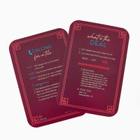 Burgundy Mahjong Shuffler