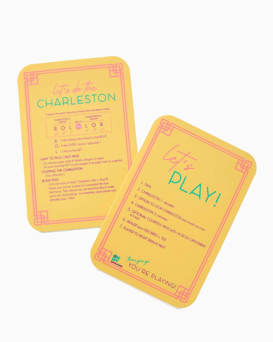 Yellow Mahjong Shuffler